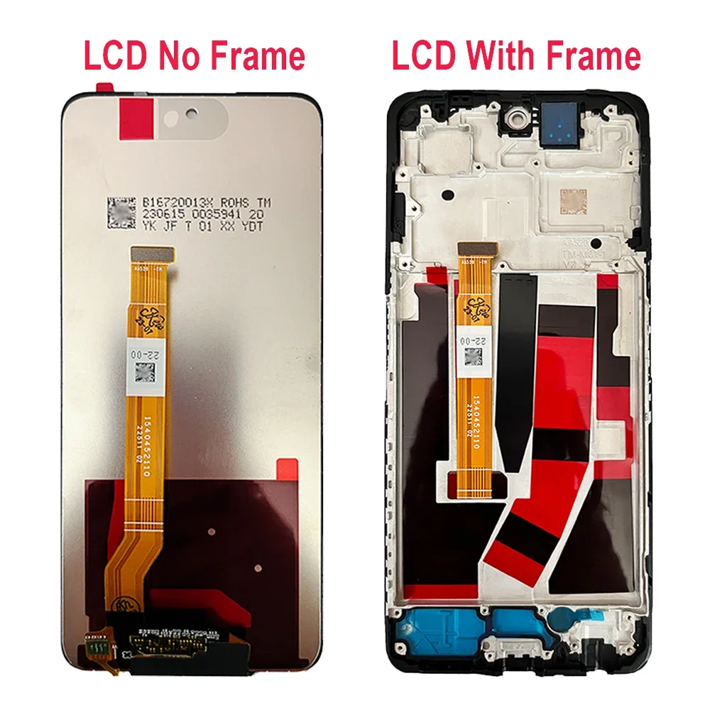 For Oppo A98 5G CPH2529 LCD Display Touch Screen Replacement