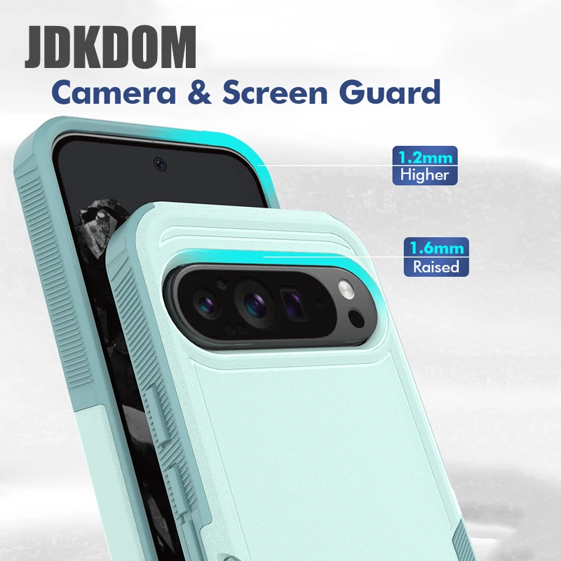 JDKDOM Military Grade Shockproof Phone Case with Drop Protection