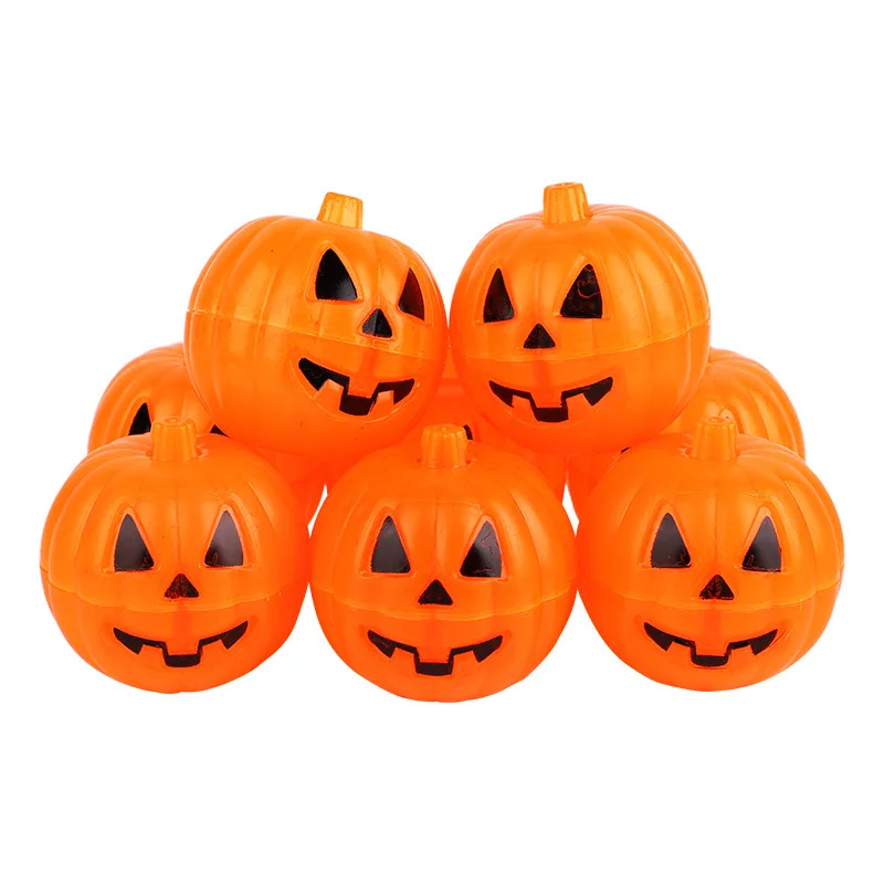 10/20Pcs Halloween Pumpkin Candy Box Gift Snacks Containers for Halloween Party Decoration Supplies Kids Trick or Treat Gifts