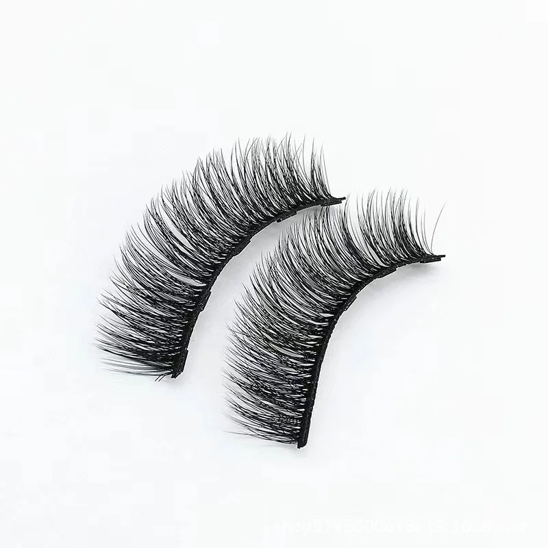 3D 내추럴 인조 속눈썹, 마그네틱 속눈썹, 메이크업, 마그네틱 속눈썹, 아이라이너 트위저 세트, 짧은 인조 아이 라이너, 신제품