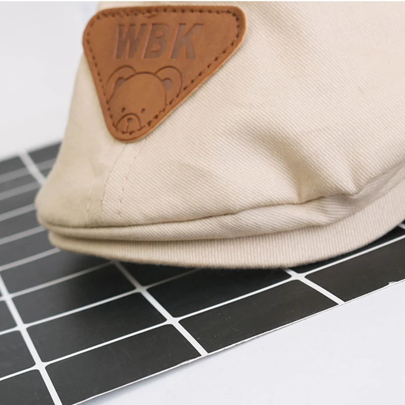 Baby hat toddler boy hat gentleman berets cap formal spring autumn peaked cotton solid summer newborn baby boy cap cotton hats
