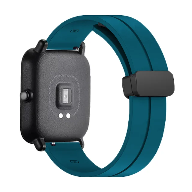 Correa Compatible Con Amazfit GTS 2 Rojo Hebilla 20mm GENERICO