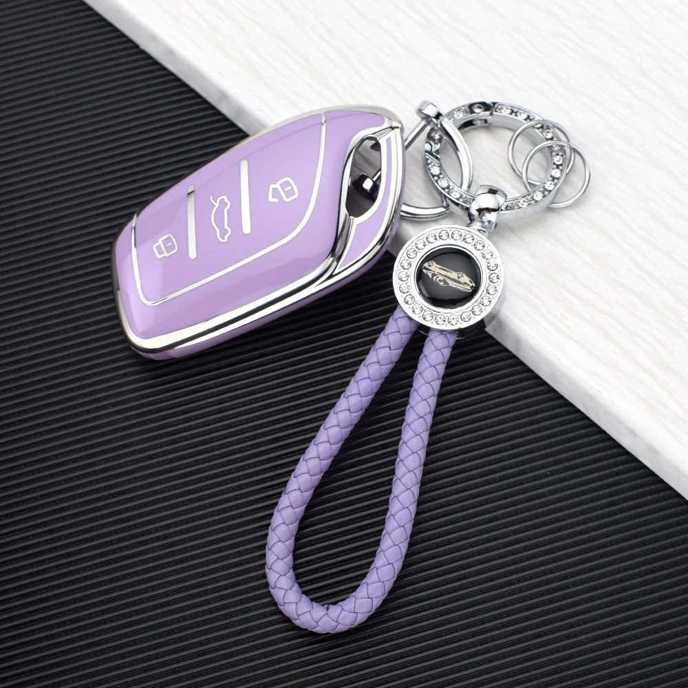 Premium TPU Key Fob Cover Case - 3-Button Protection for Ultimate Style & Durability