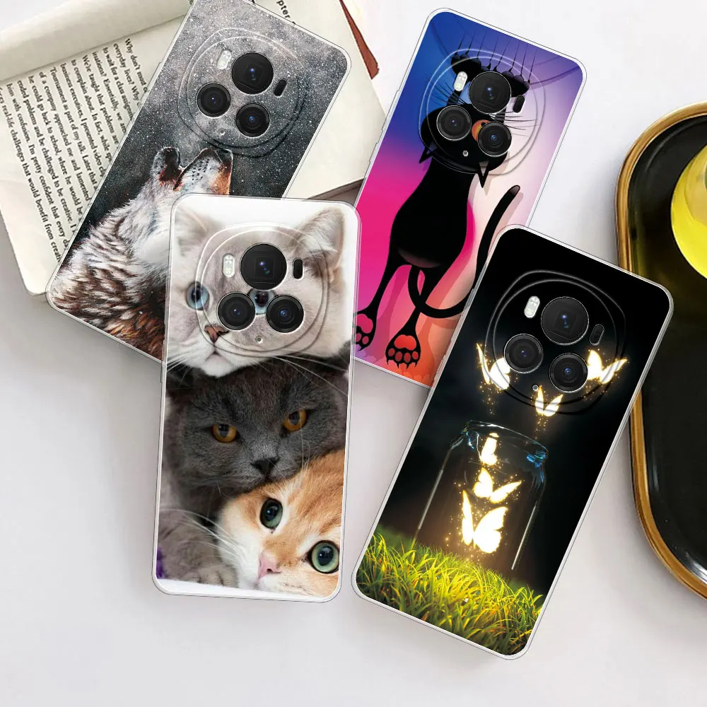 Clear Soft Silicone Fashion Phone Case - Protective Back Cover