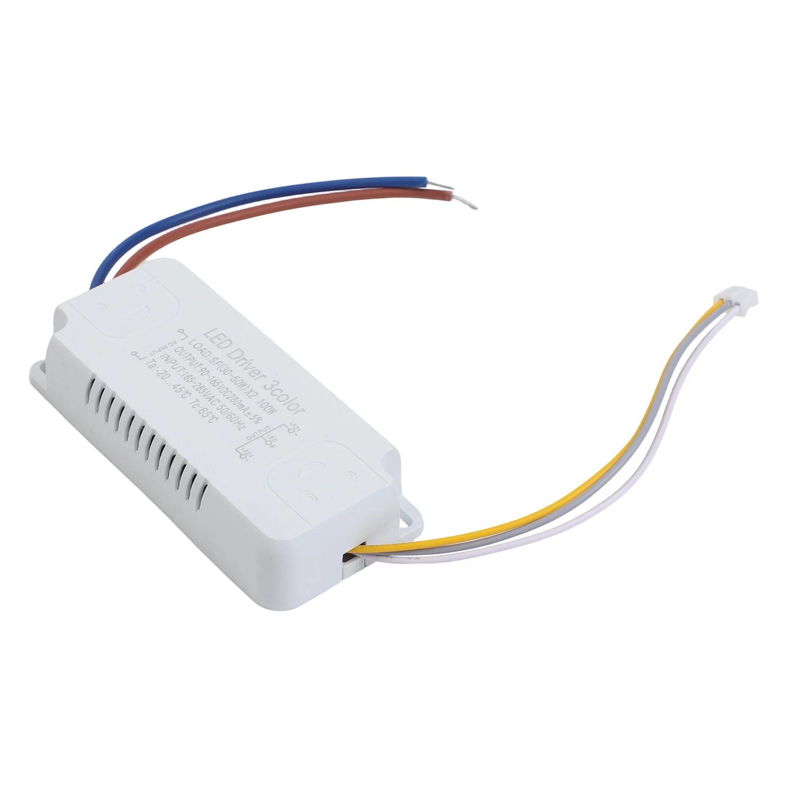 LED-Treiber, 3-Farben-Adapter, 8–24 W, 20–40 W, 30–50 W, 40–60 W, 50–70 W, für LED-Beleuchtung, nicht isolierender Transformator-Treiber-Ersatz – Detail 31