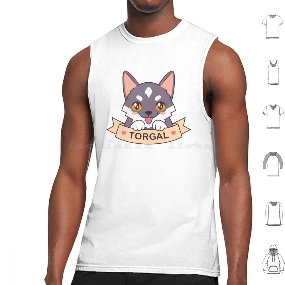 Puppy Torgal Canotte Gilet Senza Maniche Final Fantasy Xvi Ffxvi Final Fantasy 16 Final Fantasy Vii Ff7 Final Fantasy Xv Final