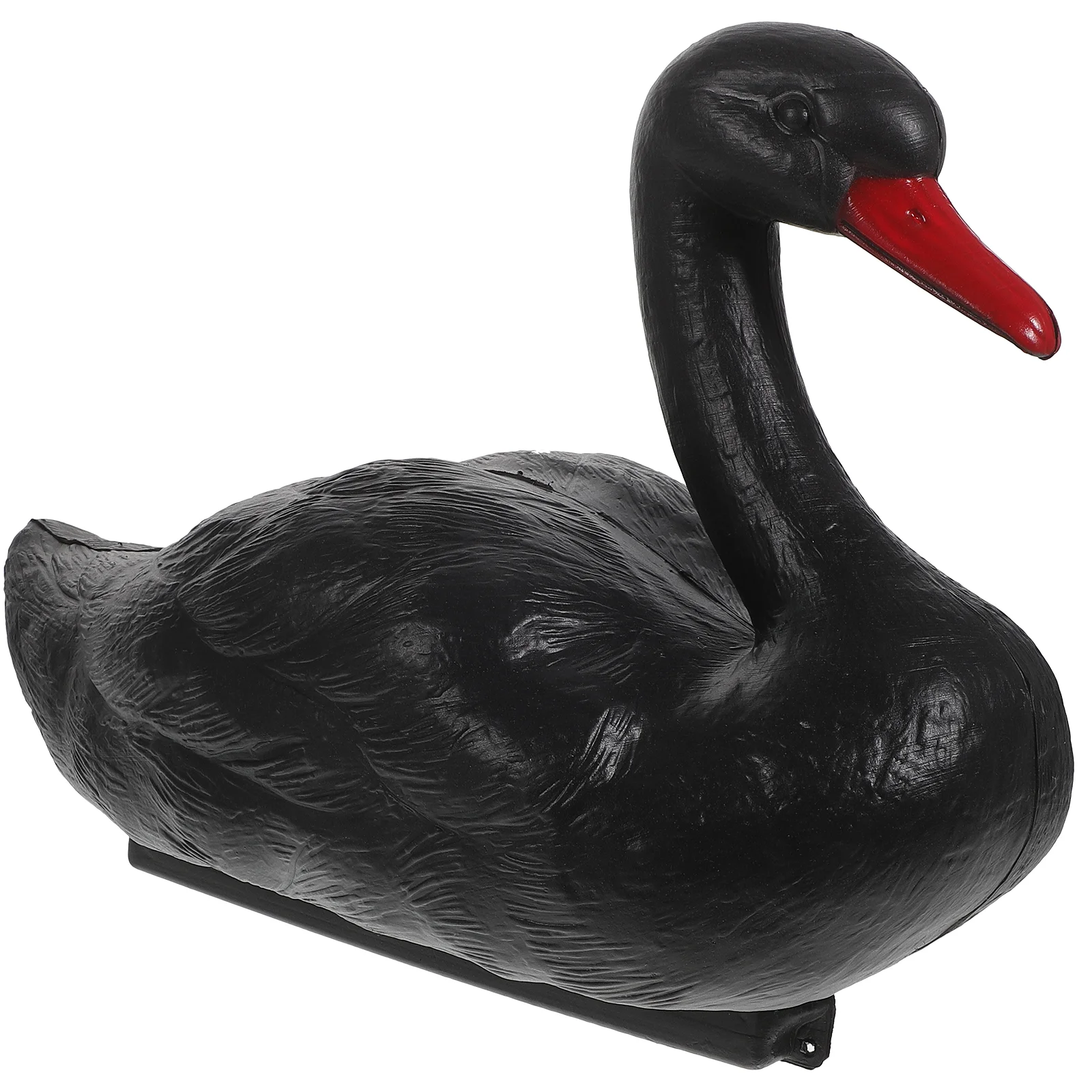 

Ganazono Home Decor Car Decor Outdoor Lawn Decor Swan Figurine Floating Swans Decoy Goose Ornament Bird Deterrent Decoration