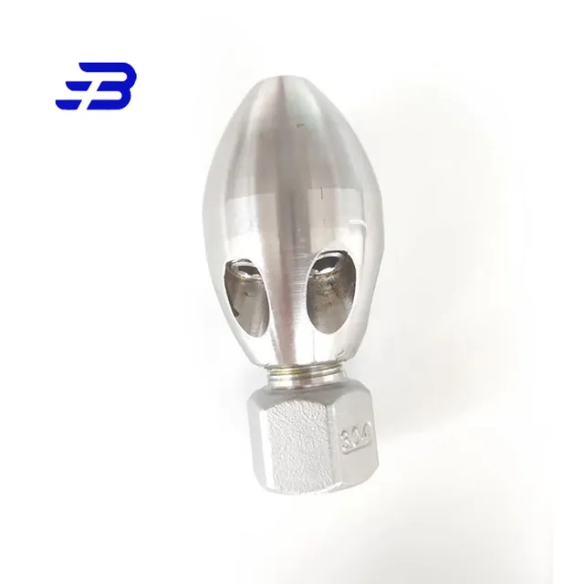 Gyári Közvetlen, Kiváló Minőségű Szennyvízcsatorna Fejek, Csőfúvó, Vízelvezető Rendszertisztító Fúvóka - Image 6