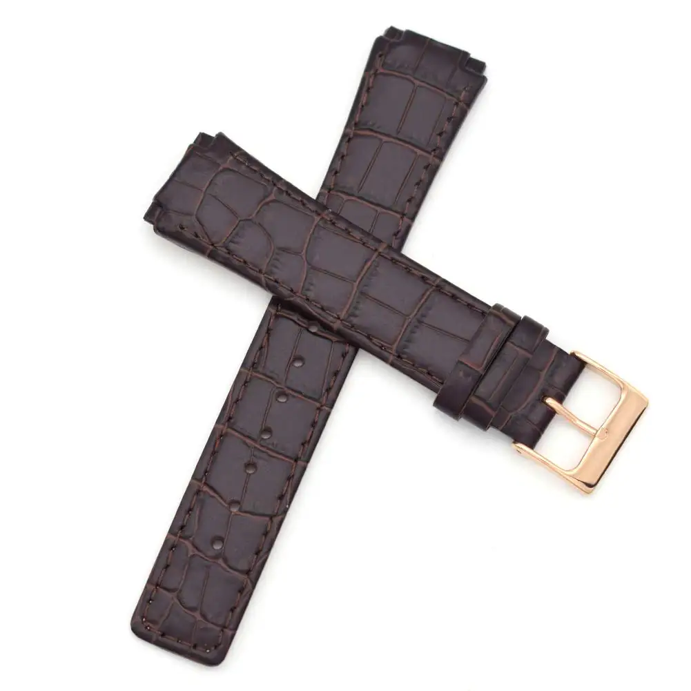 Wholesale Comfortable Leather 25 mm Watch Strap Replacement CE3002_K0021579 main image 0