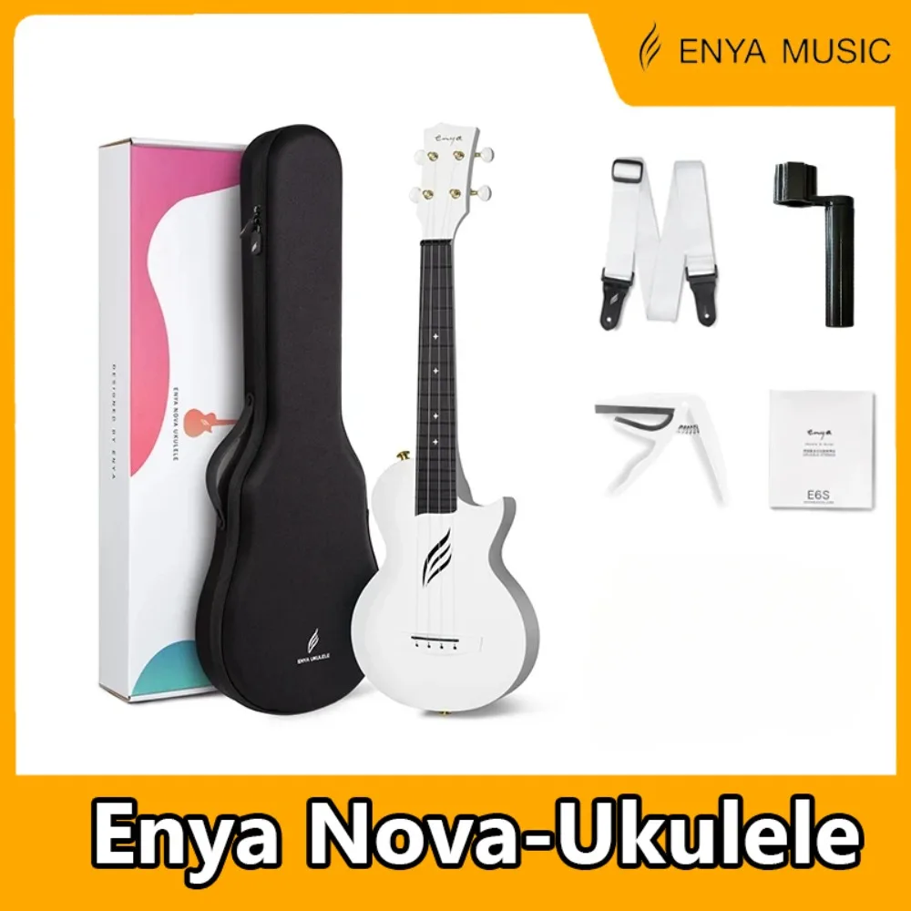 OriginalEnyaNovaUkuleleIntelligentAcousticGuitar4StringsCarbon