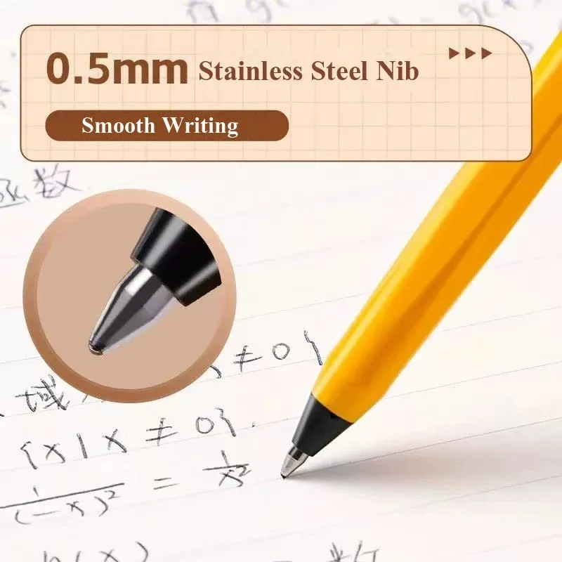 Schneider Imported German Ballpoint Pen - Ultra Smooth Steel Nib in Black, Red, and Blue Ink
