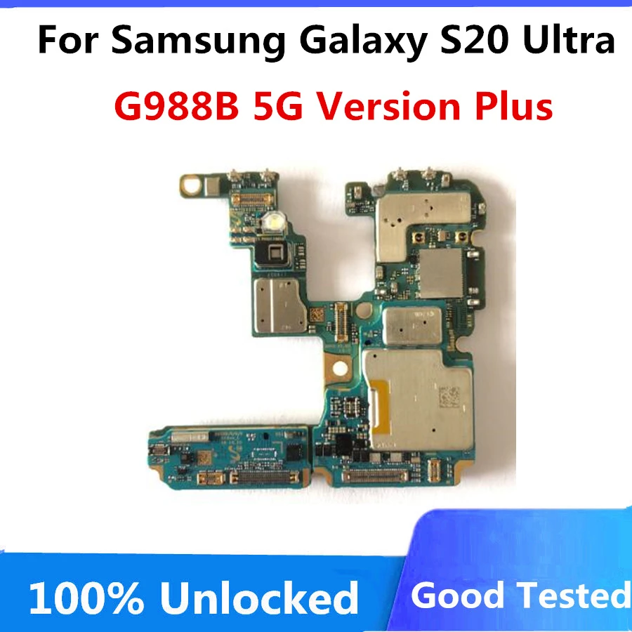 Unlocked For Samsung Galaxy S Ultra G9b Motherboard Official Version 5g Version Plus Full Chips Good Working Android System Mobile Phone Antenna Aliexpress