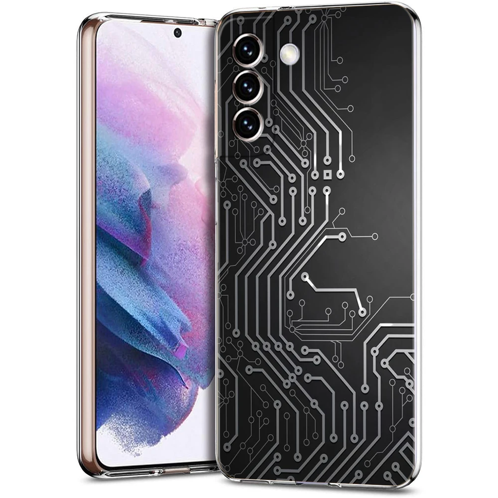 Inside Motherboard Platine Fall für Samsung S24 S23 S22 S20 S21 Fe Ultra S24 S23 S10 S10E S9 S8 plus 5G Telefon Shell Capas – Detail 6