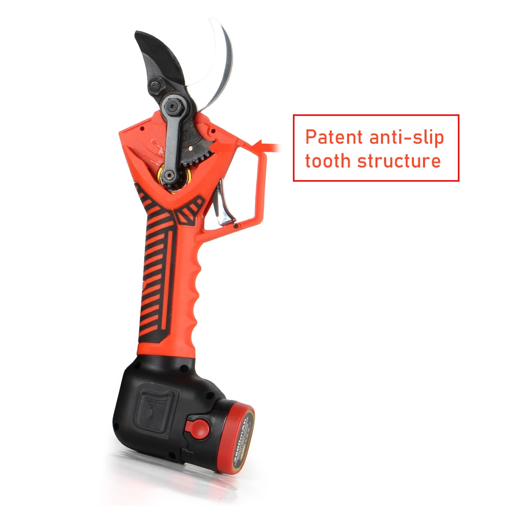 40MM(1.6inch) Rechargeable 16.8V Battery Power Electric Pruner Cordless Garden Pruning Shear Electric Scissors
