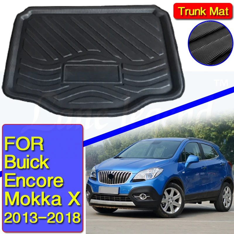 

Accessories For Buick Encore Opel Vauxhall Mokka X 2013 - 2018 Rear Trunk Cargo Boot Mat Liner Tray Floor Carpet 2014 2015 2016