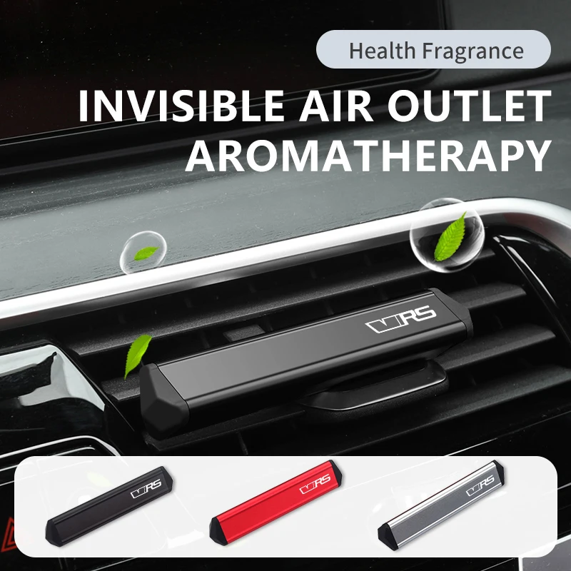 Car Logo Aroma Stick Vent Air Freshener Clip - Auto Accessories