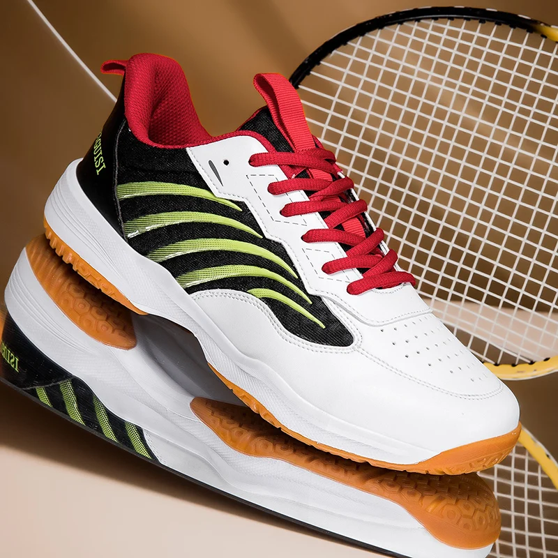 Badminton Shoes Sneakers Mens Tennis Breathable Anti-Slippery Sport Shoes Men Women