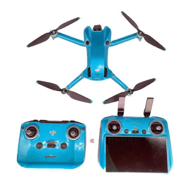 For DJI Mini 4 Pro Drone RC 2/RC-N2 Remote Controller Stickers Protective Film Anti-scratch Decals Skins Personalized Refit Kit drone accessories fashion stickers camera sticker smartphone stickers