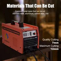HITBOX 40 Amp Plasma Cutter with Built-In Air Compressor 220V Digital Inverter IGBT Clean Cut Plasma Cutting Machine HBC8000 2