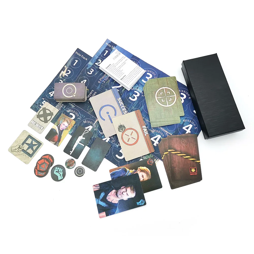 Настольная игра на английском языке в карты сопротивления переворота для