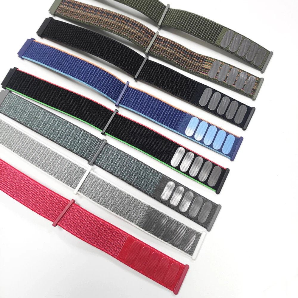 Breathable Nylon Loop Band - 22mm/20mm Soft Wristband Strap