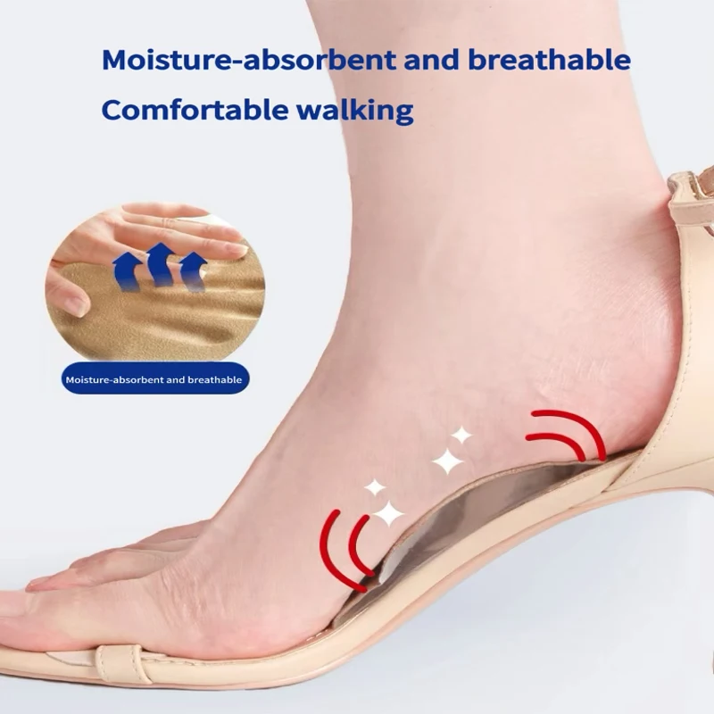 Arch Support High Heel Inserts Reusable Arch Cushions Plantar Fasciitis and Flat Feet Arch Pain Relief