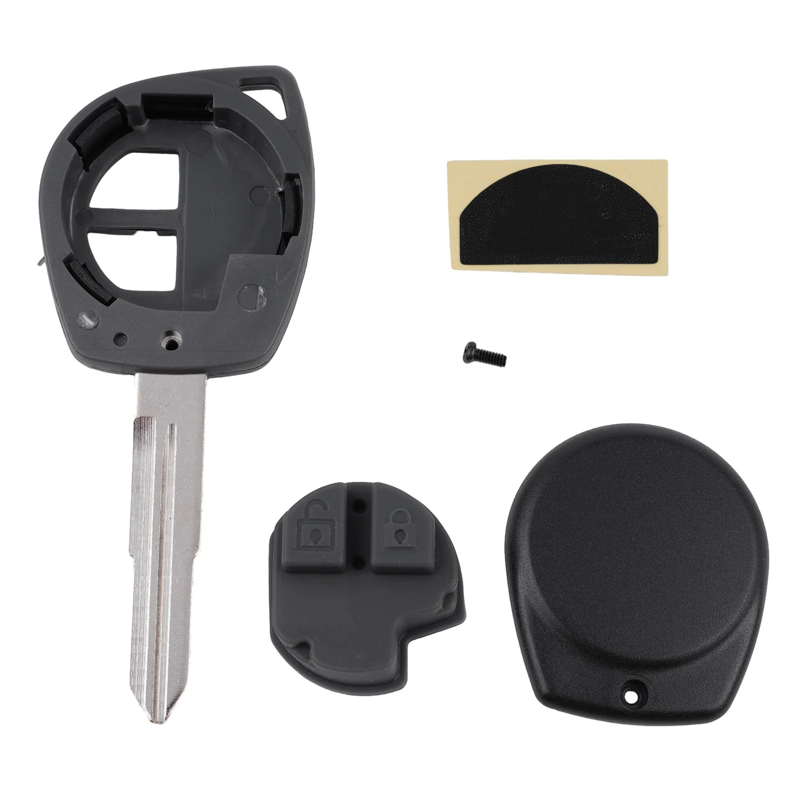 

Shell Key Shell Accessories Anti-Broken Good Signal Parts Replacements SZ11R Blade 1 Pc 2 Buttons ABS For SUZUK