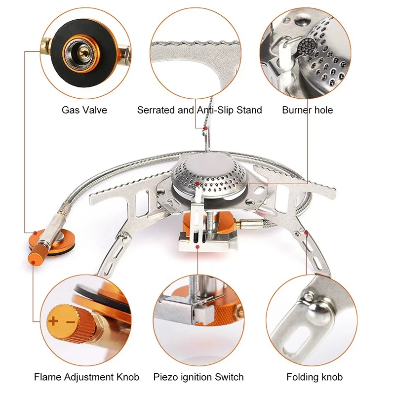 Camping Gas Stove Portable 6