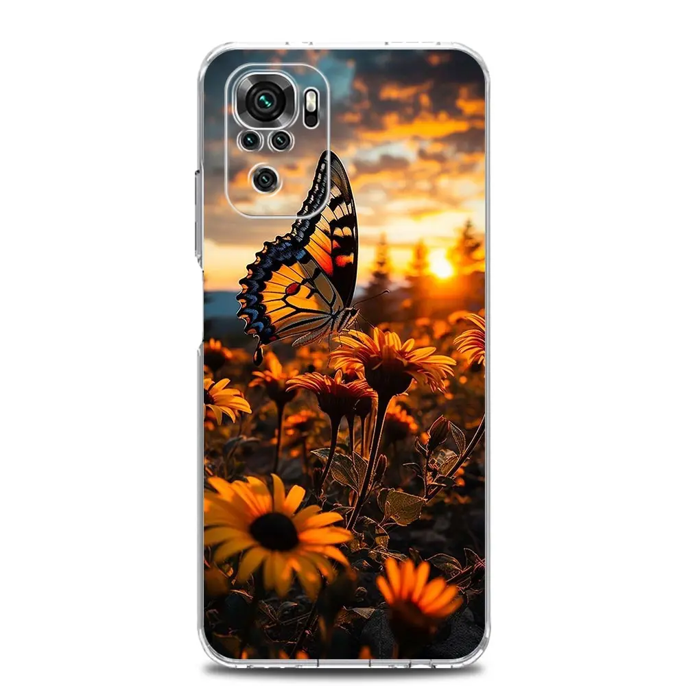 Sunflower Yellow Soft TPU Phone Case Cover