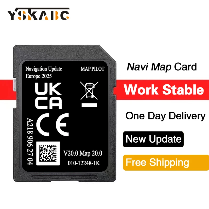 SD-kaart voor Mercedes-Benz Garmin Map Pilot SD-kaart V15 2020-2021