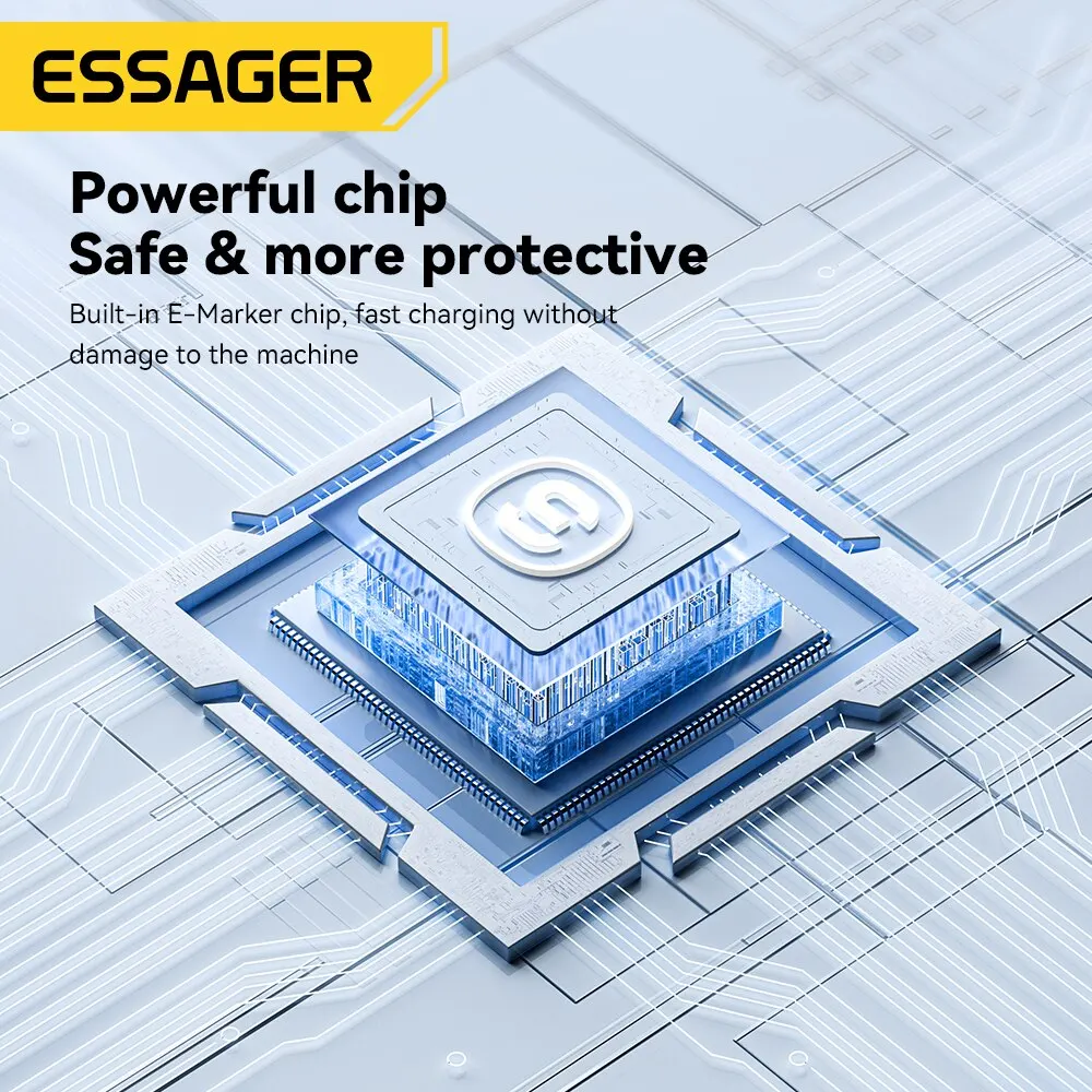 Essager 20W GaN USB Type C Charger PD Fast Charge Phone QC 3.0 Quick Chargers For iPhone 14 13 12 11 Pro Max Mini iPad Charging - 5