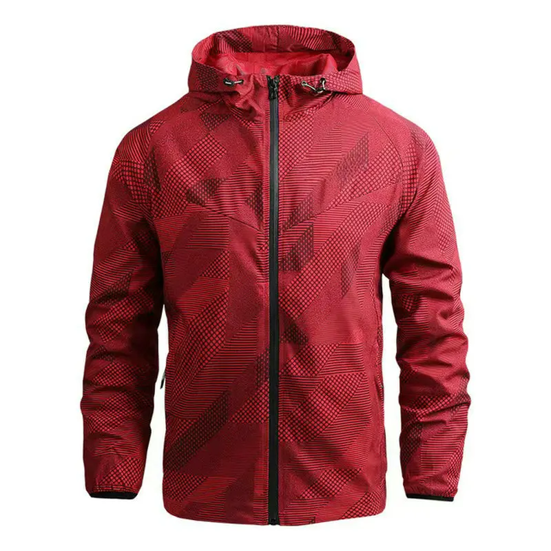 Caskyte New Summer Men Windproof Cycling Jacket Anti-UV Ultralight Hooded MTB Bicycle Long Sleeve Windbreaker Mountain Bike Coat