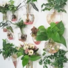 Wall Hanging Glass Flower Planter Vase Plant  Pot Terrarium Home Garden Decor 3