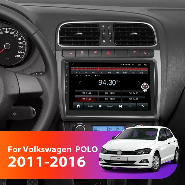 Camecho per Volkswagen POLO 2011-2016 autoradio Multimedia lettore Video  navigazione GPS Android 2 Din Car Stereo 4G WiFi 8 core - AliExpress
