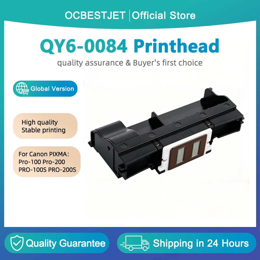 Testina di stampa QY6-0084 per Canon PIXMA Pro-100 Pro-200 PRO-100S PRO-200S - immagine 3