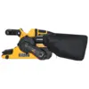Belt Sander 200-400RPM with with Variable-speed Control, 2 in 1 Vacuum Adapter, Dust Bag for Stock Removal 2