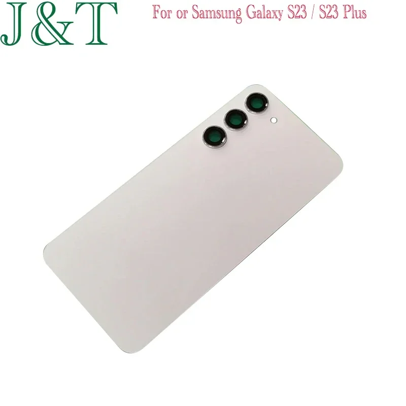 Glass Phone Back Cover For Samsung Galaxy S23 with Camera