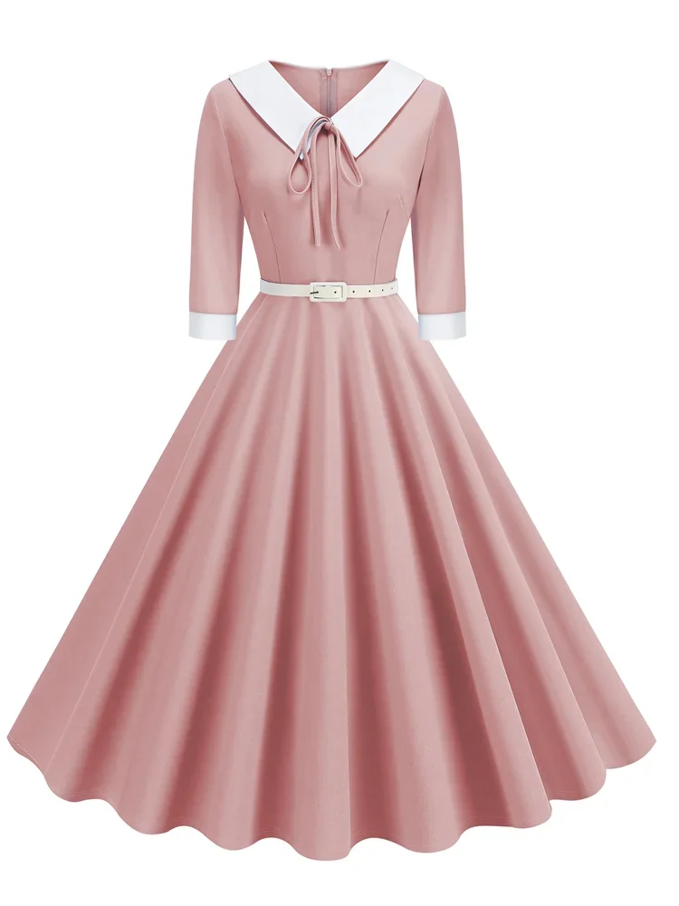 fitted lace wedding dress Red & Pink Jacquard Midi Dress - All Dresses