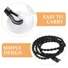 Clothes Drying Line Retractable Indoor Outdoor Clothesline Lanyards Camping Black Portable 3