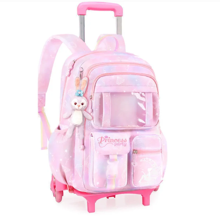 Carro Mochila CONPHERON Mochila Escolar Con Ruedas Para Ninos Estudiantes De