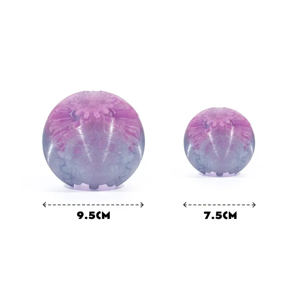 Kids Toy Eye-catching 3D Gear Ball Gear Sphere Relaxing 3D Printed Gear Ball Sensory Colorful Deformation Spin Ball Desk Toy