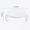 Steam Holder Microwave Tray Multi-layer Stacked Anti-deformed Easy to Clean Cooking PP Foldable Design Home Supplies 6