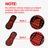 1/4 Pairs Unisex Silicone Non Slip Grip Trampoline Socks For Women's and Men's Hospital Yoga Pilates Indoor Sports 4