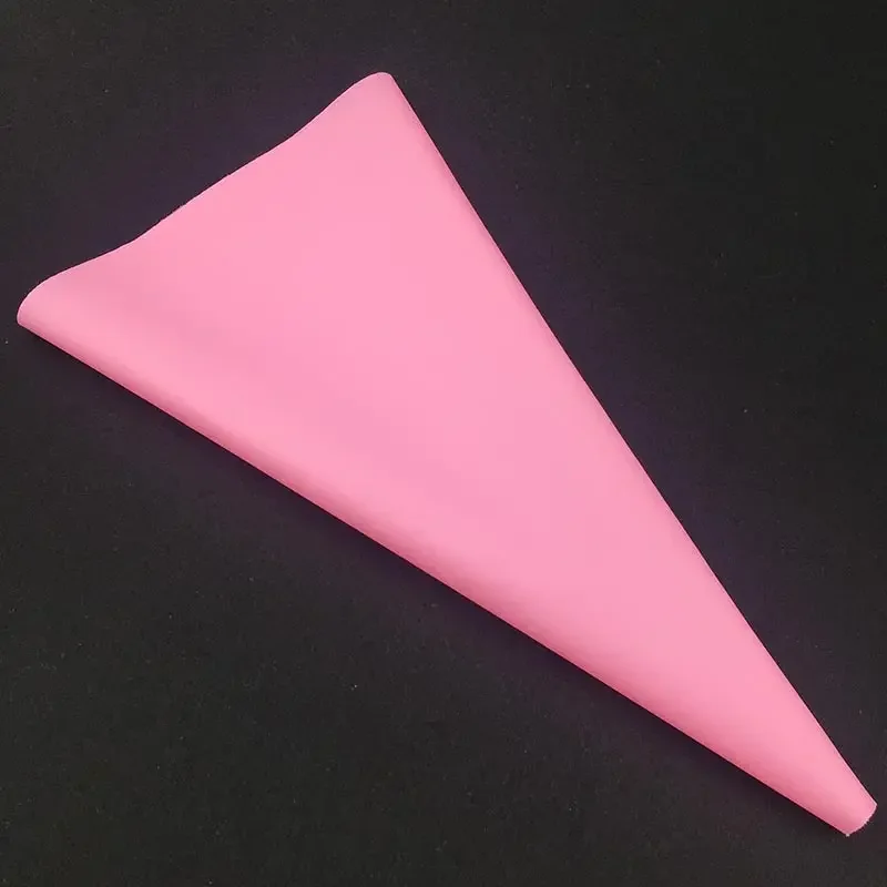 Piping Tips with 1 Coupler Silicone Pastry Piping Bag Stainless Steel Ruffle Nozzles Icing Tips Set 10pcs