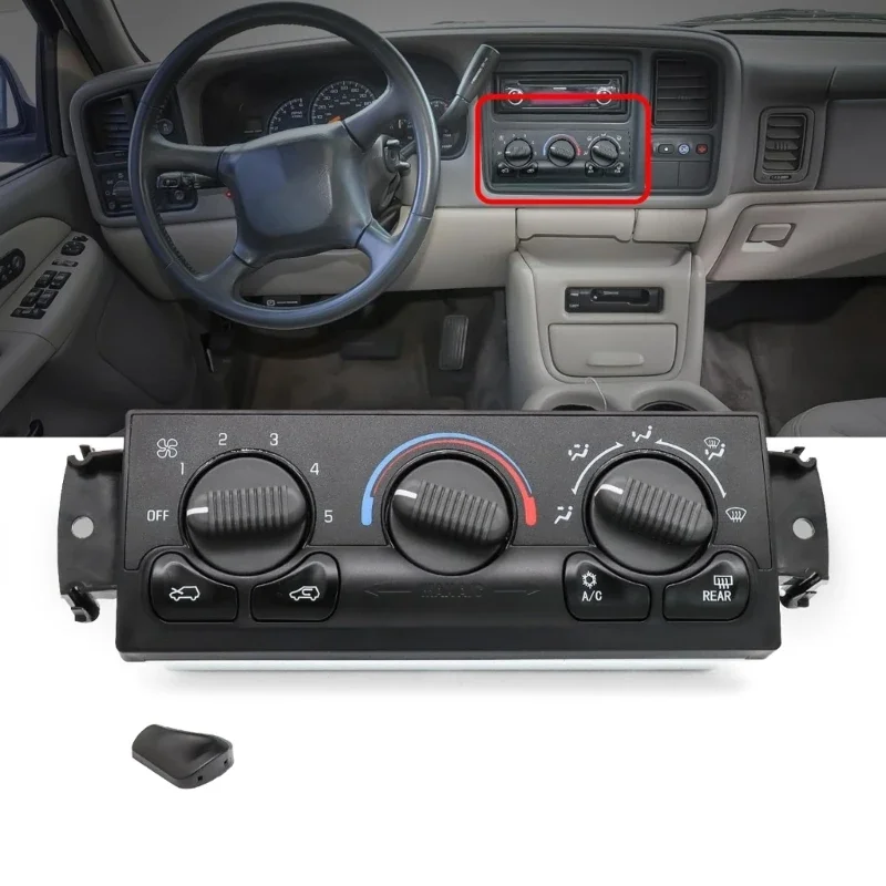 

Manual Heater & Air Conditioning Climate Control 599-218 for C3500HD C1500 C2500 K1500