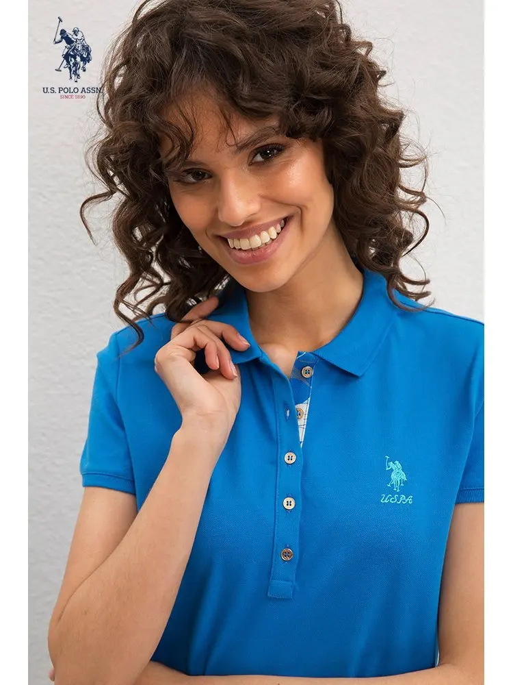 mujeres de polo de Estados Unidos Polo Assn polo camisas, polos de Mujer Camisas de mujer de moda algodón marca cosas Yu polo yues polo nos polo - AliExpress Ropa