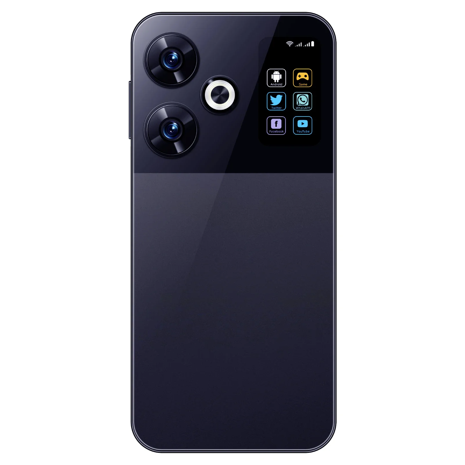 thumbnail image 1 of Teléfono inteligente POOC F6 Pro de estreno mundial 5G de 7,3 pulgadas con Android 14, Snapdragon 8 gen3, teléfono con doble SIM, 8000 mAh, teléfonos móviles desbloqueados, 1 of 5
