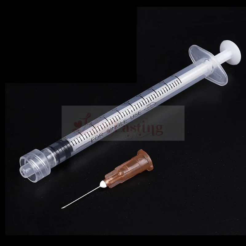 Luer Lock Syringes 1ML 3ml 5ml 10ml 20ml 30ml 50ml 100ml plastic syringe Nutrient Syringe Tools Sampler Measure Tool Parts 20pcs