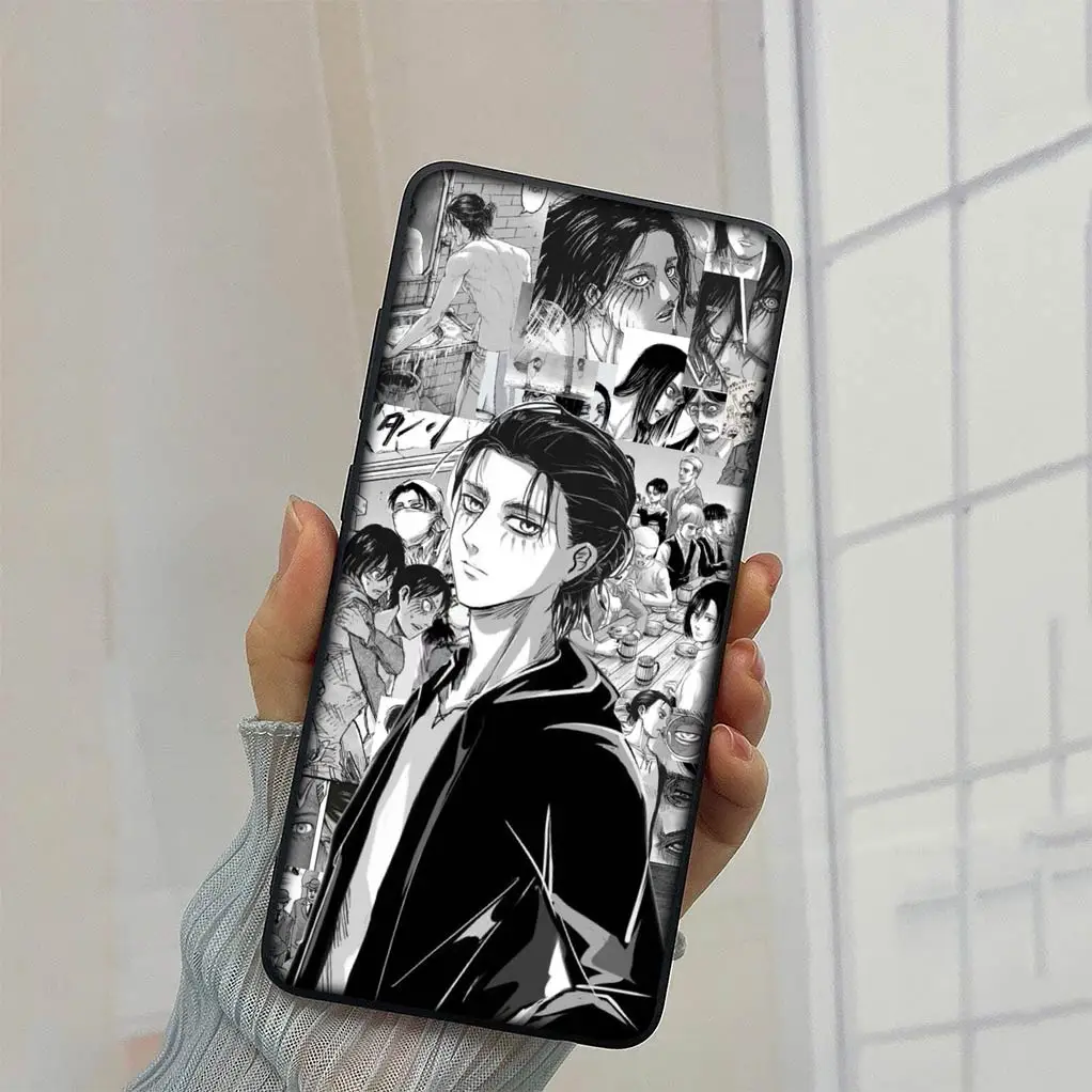 Levi & Eren Jaeger Attack on Titan Soft Phone Case Cover