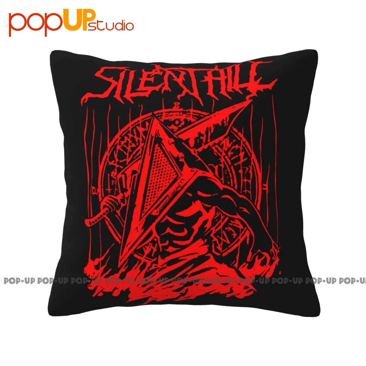 Sleep Silent Red Thing Silent Hill Pyramid Head Horror Movie Federa Copricuscino Super Soft